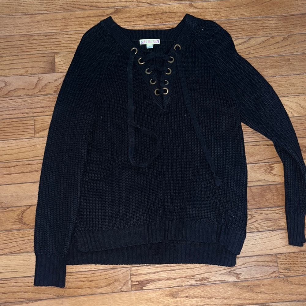 Black sweater